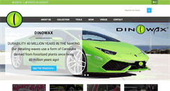 Desktop Screenshot of dinowax.com